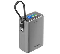 Batterie de Secours 25000mAh pour MacBook / PC Portable avec Affichage Numérique Gris