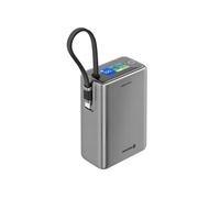 Batterie de Secours 25000mAh pour MacBook / PC Portable avec Affichage Numérique Gris