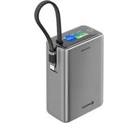 Batterie de Secours 25000mAh pour MacBook / PC Portable avec Affichage Numérique Swissten Gris Gris