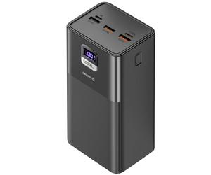 Batterie de secours 50000mAh USB et USBC 100W Swissten Power Line Compact Noir