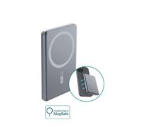 Batterie de secours 5000mAh - Compatible MagSafe - Format super slim - 1 port USB-C - 15W en induction - 20W en charge filaire