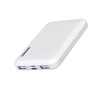 Batterie de Secours 5000mAh Double Sortie USB 12W Ultra Compact Akashi blanc