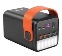 Batterie de Secours 60000mAh USB et USB C 65W Lampe Torche LED Dragonne Swissten Noir G