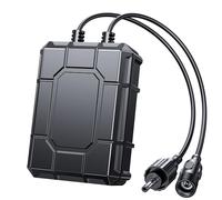 Batterie de secours Biling 2200mAh pour filtre pompe de bassin solaire 12W-20W, fontaine solaire pour l'extérieur, rendant les pompes de filtre de pompe de fontaine plus stables par temps nuageux