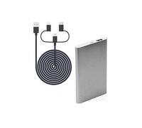 Batterie de secours et son câble 3en1 BLP7100 Gris