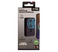 Batterie de secours MagSafe - T'NB - 10000 mAh - Charge sans fil 15W - USB-C 20W - Compatible iPhone