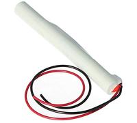 Batterie de secours NiMH 4,8 V 600 mAh L1 x 4 Lady N avec câble de 200 mm d'un côté remplace RPower 4,8 V 600 mAh