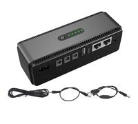 Batterie de secours pour caméra de sécurité,Batterie de secours UPS - Alimentation de batterie de secours 10400 Mah,Alimentation de batterie compacte sans coupure, petite alimentation de batterie UPS