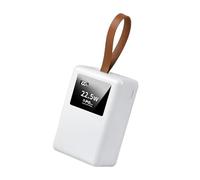 Batterie de secours rechargeable 21700 avec lampe de camping 22,5 W Charge super rapide pour téléphones et appareils mobiles Charge rapide Boîte de secours