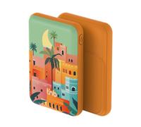 T'nB Batterie de secours MARRAKECH EXCLUSIV 5000 mAh Compatible MagSafe Recharge filaire Orange