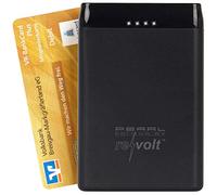 Batterie de secours ultracompacte 5000 mAh 2,4 A avec 2 ports USB PB-160 [Revolt]