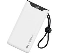 WE Connect Batterie de secours 10 000 mAh PD 18W 1x USB-A 1x USB-C Blanc