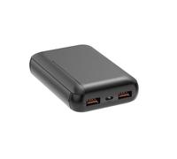 Batterie de secours WE - Power Bank 10 000 mAh, 2 ports USB A, 10W - coloris noir
