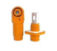 Batterie de stockage d'énergie 120 A 200 A 350 A 450 A Connecteur rapide DC 1000 V Borne IP67 pour système photovoltaïque (Multi, 250 A-350 A)