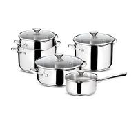 Batterie De Ustensiles Cuisine Lagostina Smart, Modèle 01071660009, Acier Poli ,