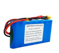 Batterie de vélo électrique 24 V 8 000 mAh Batterie au Lithium Rechargeable avec BMS pour équipement 150 W 8000XT60+JST