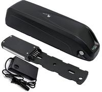 Batterie de vélo électrique 36 V 48 V 15 Ah 18 Ah, Batterie au Lithium de Remplacement avec Chargeur, Base à 4 Broches, Port USB(36V 18AH)