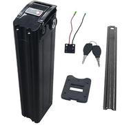 Batterie De Vélo Électrique 36V 10Ah 13Ah 15Ah 18Ah 20Ah avec Chargeur, Sortie De Décharge À 2 Broches, Batterie Remplaçable pour 200W-750W Moteur 36V13Ah,2