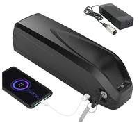 Batterie De Vélo Électrique 36V 48V 52V 13Ah 15Ah 20Ah Ebike Batterie Haute Puissance Batterie avec Chargeur pour 250W 350W 500W 800W Moteur 48V20Ah,D