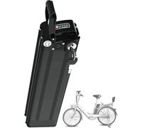 Batterie De Vélo Électrique 36V Batterie E-Bike 36V 10Ah/13Ah/15Ah/20Ah pour Vélo Électrique Pliable, Batterie Lithium-ION Amovible avec Chargeur pour Moteurs 250W/500W/750W 36V 10Ah,2-pin