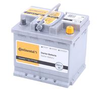 Batterie de voiture Continental 55 Ah 12 V 540 A +DX = Fiamm 54 Ah 52 Ah