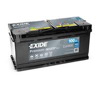 Batterie de voiture de qualité supérieure Exide Carbon Boost - 100 Ah - 900 A/EN - Modèle 2014/2015-