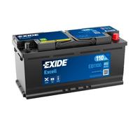 Exide Batterie de voiture Excell EB1100 110 Ah 850 A