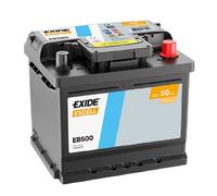 Batterie De Voiture EXIDE 12V 50 Ah 450A Positif Droit