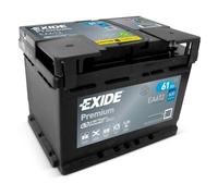 Exide Batterie de voiture Premium EA612 12V 61Ah 600A