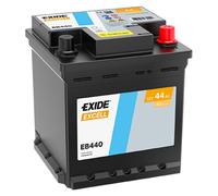 Batterie de voiture Exide EB440 44 Ah, pôle positif à droite, 400 A