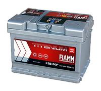 Batterie de voiture Fiamm 60 Ah 600 CC L2B60P 242 x 175 x 175 cm positif à droite.