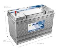 VARTA 605103080K182 Batterie