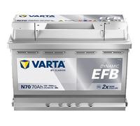 Batterie de voiture VARTA 70Ah/760A 570500076K262