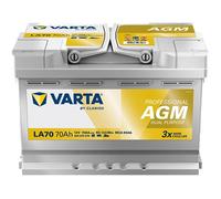 Batterie VARTA Professional AGM Dual Purpose LA70-12V 70Ah 760A - 840070076K312 - Pour camping-cars, caravanes et bateaux à forte demande énergétique