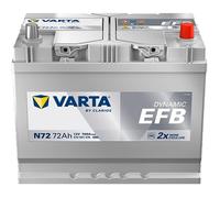 Batterie de voiture VARTA 72Ah/760A