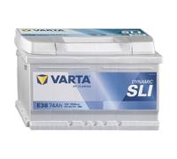 BATTERIE DE VOITURE VARTA SILVER 74Ah 750A 12v +DX = FIAMM 7905154 74 AH