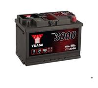 Yuasa Battery Batterie de voiture SMF 12 V 75 Ah 650 A