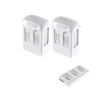 Batterie de vol intelligente authentique for DJI Phantom série 4, 5870mAh, haute capacité, temps de vol maximum d'origine de 30 minutes(2 with charger)