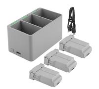 Batterie de vol Intelligente Plus Compatible avec Les Drones DJI Mini 4 Pro et Mini 3, dotée d'un hub de Charge à 3 Voies et d'une capacité de 3 950 mAh.(3BatteryWithCharger)