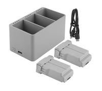 Batterie de vol Intelligente Plus Compatible avec Les Drones DJI Mini 4 Pro et Mini 3, dotée d'un hub de Charge à 3 Voies et d'une capacité de 3 950 mAh.(2BatteryWithCharger)