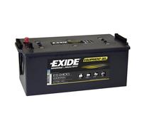 Batterie decharge profonde EXIDE equipement GEL ES2400 12v 210ah 513X279X240MM