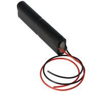 Batterie d'éclairage de secours NiCd S2x2 4,8V 0,90Ah, dimensions env. 100mm x 15mm x 30mm avec câble et connecteur