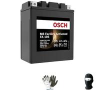 Batterie déjà prête au montage YB14L-A2 B- OSCH FA105 en gel 14 Ah 12 volts 134 x 89 x 166 mm compatible avec Y AMAHA FZX 750 1987 à 1994