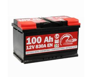 Batterie démarrage voiture original SMC marque Speed L4 100 Ah 12 V 830 à