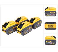 Batterie DeWalt 4x DCB 548 18 V / 54 V max. 12 Ah / 12000 mAh Li-Ion XR FLEXVOLT - avec indicateur de niveau de charge