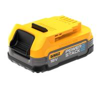 DeWalt Batterie de rechange DeWalt 18V XR Powerstack, 1,7 Ah avec technologie de batterie Pouch DCBP034-XJ Quantité:1