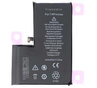 Batterie Diagnosticable pour iPhone 14 Pro Max Li-Polymer 3,86V 4323mAh 16,68Wh Noir