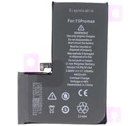Batterie Diagnosticable pour iPhone 15 Pro Max Li-Polymer 3,86V 4422mAh 17,1Wh Noir