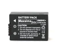 Batterie DMW-BMB9 1250mAh par Maxsima pour Panasonic Lumix DMC FZ150 FZ100 FZ72 FZ70 FZ62 FZ60 FZ45 FZ40 FZ48 FZ47 BMB9 BMB9e