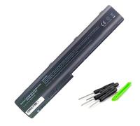 Batterie d'ordinateur Portable 14.4V 4400mAh GA08, Compatible for HP Pavilion DV7-1000 1100 1200 2000 2100 2200 DV8-1000 1100 1200 HDX18